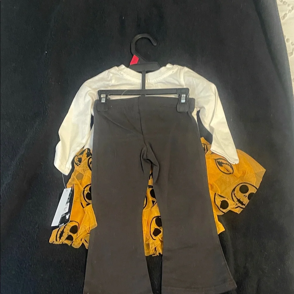 Disney Halloween outfit Nightmare Before Christmas 3 piece set nwt - Picture 8 of 11